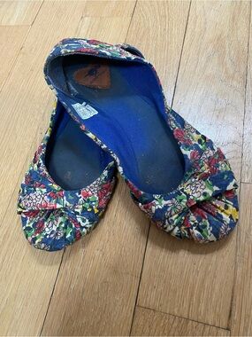 Rocketdog Floral Ballet Flats in Multi-Color